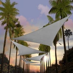 Amgo 20 X Grey Triangle Sun Shade Sail UPF50 Canopy Awning Agslt 95 Uv. Fixed Price $58.60.