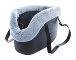 Zeus Pico Tote With Liner For Pets Up 17 Pounds Black Bag/gray. Fixed Price $19.99.