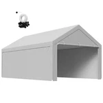 12 X 20 Ft Portable Garage Cover, Carport Canopy With Side Panels, Uv-resistant. Fixed Price $179.19.