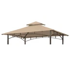 Grill Gazebo Replacement Canopy Top - Wonwon 5X8 Roof 5'X8', Beige. Fixed Price $57.11.