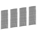 (pack Of 100) 21" Black Rubber Tarp Strap For Flexible Industrial Construction. Fixed Price $254.99.