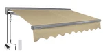 Electric Retractable Awning 16 X10 Uv Sun Shade Light Taupe Advaning Classic. Fixed Price $3171.99.