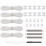Joytrace Rv Pleated Shade Repair Kit, Window Restringing White. Fixed Price $19.19.