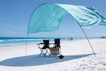 Wind Powered Beach Canopy Sun Shelter Lightweight Portable Shade. Fixed Price $149.99.