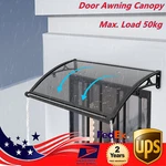 Front Door Drainage Awning Canopy Shelter Patio Window Roof Sun Shade Cover. Fixed Price $46.47.
