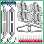 Sail Hardware Kit - 6 Inch 304 Stainless Steel Canopy Instal. Fixed Price $14.65.
