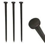 Heavy Duty Single Head 1X30 Steel Stakes Canopy Tents Inflatables Anchor 4 Pack. Fixed Price $139.99.