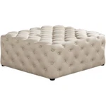 Best Master Furniture Kelly Square Transitional Linen Fabric Ottoman Beige. Fixed Price $239.93.