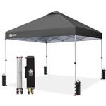 Crown Shades 10X10 Pop Canopy Beach Tent With One Push Setup Easy Outdoo.... Fixed Price $215.68.