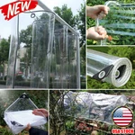 Waterproof Clear With Grommets Heavy Duty Pvc Vinyl Patio Tarpaulin Cover. Fixed Price $18.99.