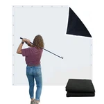 Golf Impact Screen 8'X8' Simulator Projection Blackout Double Layers. Fixed Price $199.99.