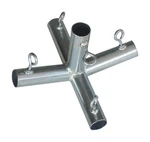Ahc In. Round X Galvanized Carbon Steel 10 Connector. Fixed Price $22.51.