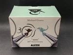 Nib Alessi Bird Dragon Kettle Whistle Set Red Light Green 9093 30TH Anniversary. Fixed Price $43.99.
