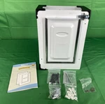 Baboni Pet Door For Wall-steel Frame-telescoping Tunnel-small-dented Discount!. Fixed Price $30.00.