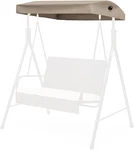 Replacement Canopy Top Compatible With SS-909E-1, 2 Seater Outdoor Patio Swing. Fixed Price $72.77.