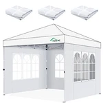 Acepic 3PCS Instant Tent Sidewalls For 10X10 Pop-up Canopy, Garden Gaz.... Fixed Price $72.24.