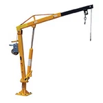 Vestil Steel Winch Operated Pickup, Trailer & Truck Jib Crane 2000 Lb. Capacity. Fixed Price $1579.95.