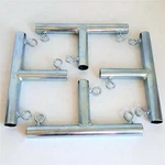 4PC - Way Shaped Canopy Heavy Duty Fitting Trellis Booth Rv (fta) 3/4" Pipe. Fixed Price $36.88.