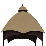 Alisun Replacement Canopy Top For Lowes 10 X 12 Gazebo TPGAZ17-002C Golden. Fixed Price $158.28.