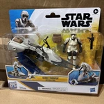 Star Wars Biker Scout Trooper & Speeder Epic World Of Action Figure New. Fixed Price $16.50.
