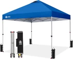 Crown Shades 10X10 Pop Canopy - Beach Tent With One Push Setup Easy Outdoor. Fixed Price $171.37.
