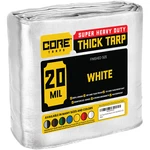 Core Tarps Extreme Heavy Duty 20 Mil Waterproof Tarpaulin Cover Resistant. Fixed Price $157.95.