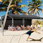 Cobizi Carport 10X30FT Pop Up Garage Canopy With Sidewalls One Push Party Tent. Fixed Price $268.99.
