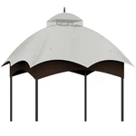 Iheqard 10X12 Gazebo Replacement Canopy Top Coveroutdoor Double Tier Waterproof. Fixed Price $98.86.