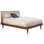 Alpine Furniture Belham Standard King Wood Platform Bed Dark Walnut (brown). Fixed Price $931.73.