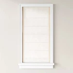 Threshold Light Filtering Cordless Roman Shade Natural 31"X 64". Fixed Price $52.00.