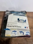 Canopy Top For Quest 10'X10' Slant Leg Instant Gazebo Tent Only. Fixed Price $35.00.