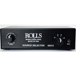 Rolls SS412 4-CHANNEL Passive Stereo Audio Source Selector. Fixed Price $119.00.