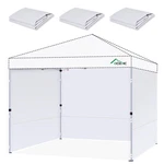 Instant Canopy Tent Sidewalls For 10X10 Pop Up 210D Waterproof, 3 Piec.... Fixed Price $43.21.