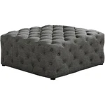 Best Master Furniture Kelly Square Transitional Linen Fabric Ottoman Gray. Fixed Price $240.92.