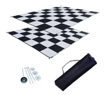 By Ez Travel Mats Reversible Rv Outdoor Rug For Backyards, Beaches, Camping G.... Fixed Price $285.18.