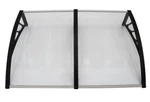 Techtongda Window Awning Outdoor Polycarbonate Front Canopy 39X59INCH. Fixed Price $144.15.