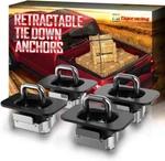 Tie Down Anchors Retractable Truck Bed Top Side Ring All Metal Compatible With. Fixed Price $66.99.