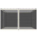 Universal Replacement Mesh Netting Screen Walls For 10' X 12' Gazebo, Beige. Fixed Price $54.99.
