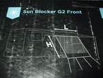 Thule Sun Blocker G2 Front Panel (select Length: 8FT Or 9FT). Fixed Price $99.00.