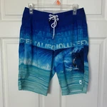 Hollister California Epic Flex Stretch Board Shorts Men Size 28 Blue Nautical. Fixed Price $7.20.