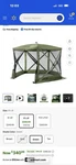 Clam Quick-set Escape Portable Camping Outdoor Gazebo Canopy With 6 Wind Panels. Fixed Price $200.00.