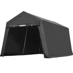 7X12 Ft Steel Metal Peak Roof Portable Garage Shelter Storage Shed Carport Gray. Fixed Price $188.99.