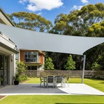 Cool Area Sail 10X13FT Rectangle Canopy Outdoor For Pat. Fixed Price $66.25.