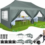 10X20 Heavy Duty Pop Up Canopy Commercial Tent Waterproof Car Gazebo Outdoor Usa. Fixed Price $146.99.