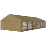 20' X 40' Large Party Tent Canopy With Sidewalls Wedding Event Outdoor Brown. Fixed Price $1622.43.