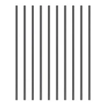BRILLIANCE4U Tent Pole Segments, 17.5" Black 7001 T6 Heated Aluminum.... Fixed Price $24.44.