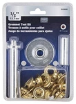 Edward Tools Kit 1/2 - Heavy Duty Brass Eyelet Grommets For Tarps, Fabr. Fixed Price $24.50.