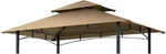 Grill Gazebo Replacement Canopy Roof - Figfeu 5X8 Double Tiered Outdoor Bbq. Fixed Price $47.99.