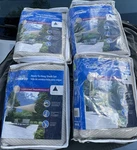 Coolaroo Triangle Shade Sail Hdpe Uv Protection Ready-to-hang Beige. Fixed Price $60.00.