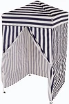 4' X Portable Dressing Room, Pop Up Changing Navy Blue / White. Fixed Price $174.73.